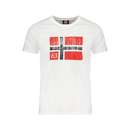Norway 1963 White Cotton T-Shirt white-cotton-t-shirt-141