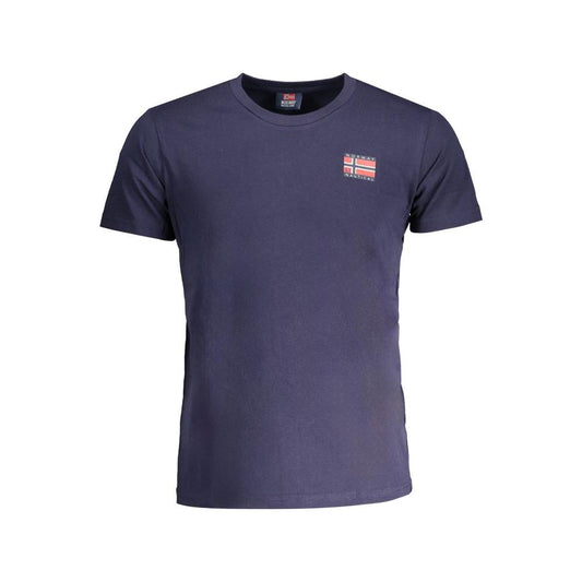 Norway 1963 Blue Cotton T-Shirt blue-cotton-t-shirt-164