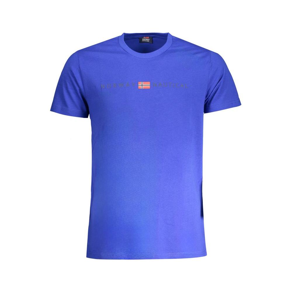 Norway 1963 Blue Cotton T-Shirt blue-cotton-t-shirt-44