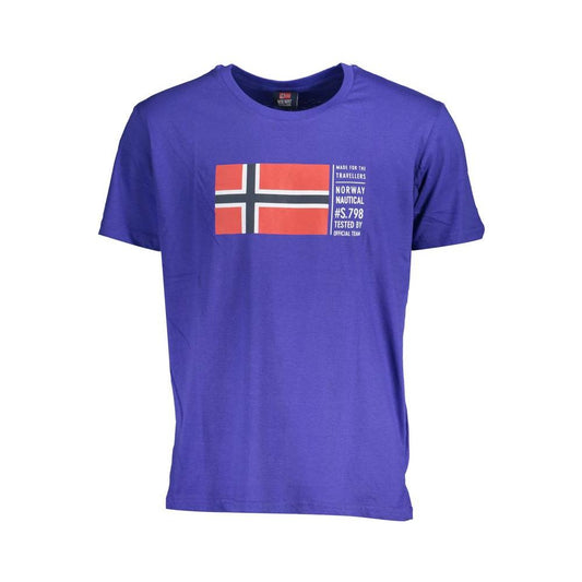 Norway 1963 Blue Cotton T-Shirt blue-cotton-t-shirt-60