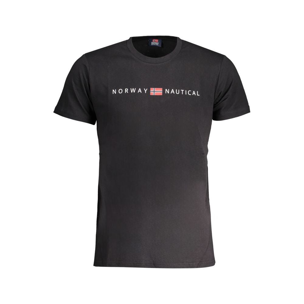 Norway 1963 Black Cotton T-Shirt black-cotton-t-shirt-127