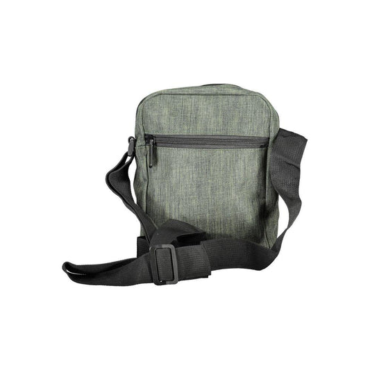 Green Polyester Shoulder Bag