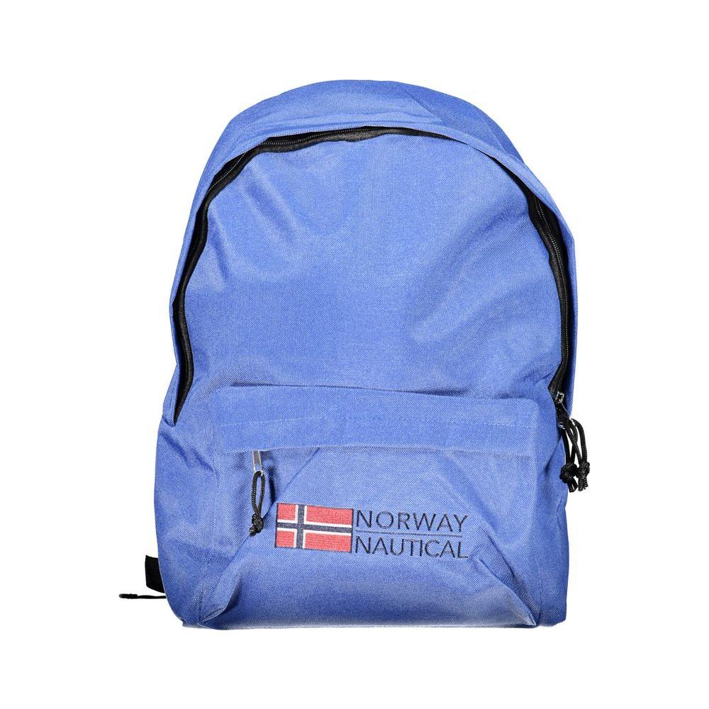 Norway 1963 Blue Polyester Backpack blue-polyester-backpack-5