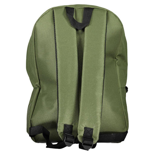 Green Polyester Backpack