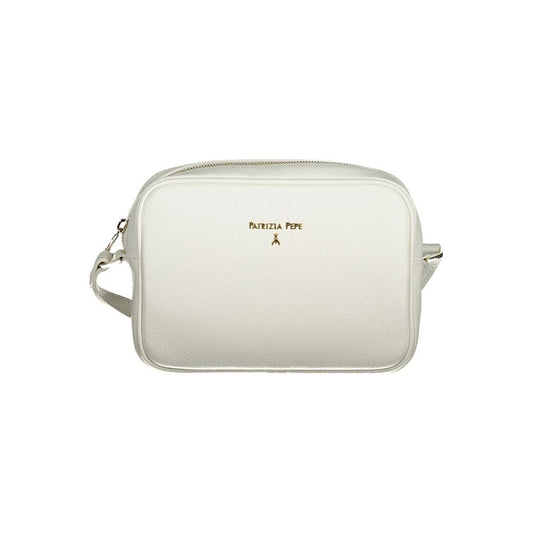 Patrizia Pepe | White Leather Handbag| McRichard Designer Brands   