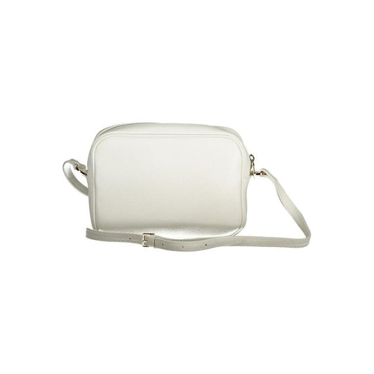 Patrizia Pepe White Leather Handbag white-leather-handbag-8