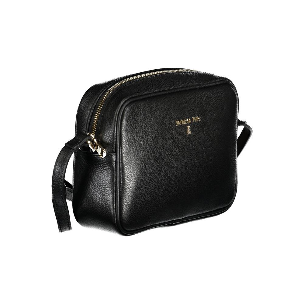 Patrizia Pepe Black Leather Handbag black-leather-handbag-11