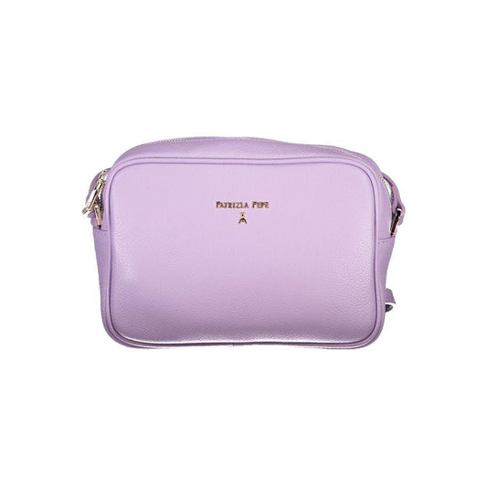 Patrizia Pepe Purple Polyethylene Handbag purple-polyethylene-handbag-3