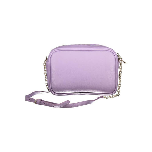 Patrizia Pepe Purple Polyethylene Handbag purple-polyethylene-handbag-4