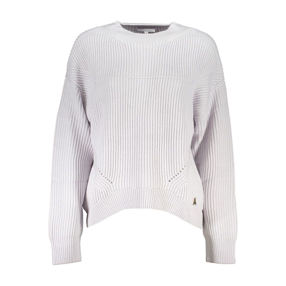 Patrizia Pepe Elegant Turtleneck Sweater with Contrast Detail elegant-turtleneck-sweater-with-contrast-detail