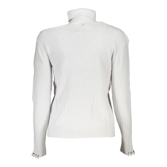 Patrizia Pepe Chic Turtleneck Sweater with Contrast Details chic-turtleneck-sweater-with-contrast-details-4