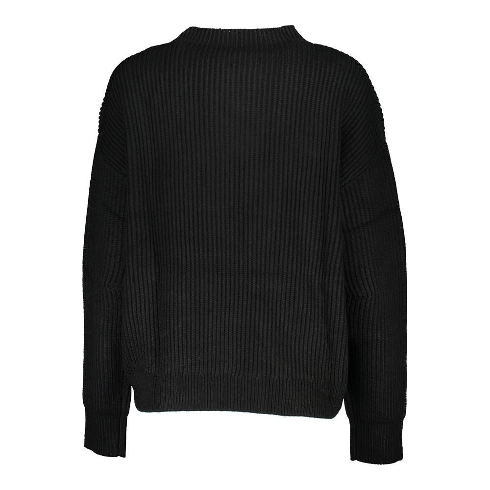 Patrizia Pepe Chic Turtleneck Sweater with Contrast Accents chic-turtleneck-sweater-with-contrast-accents