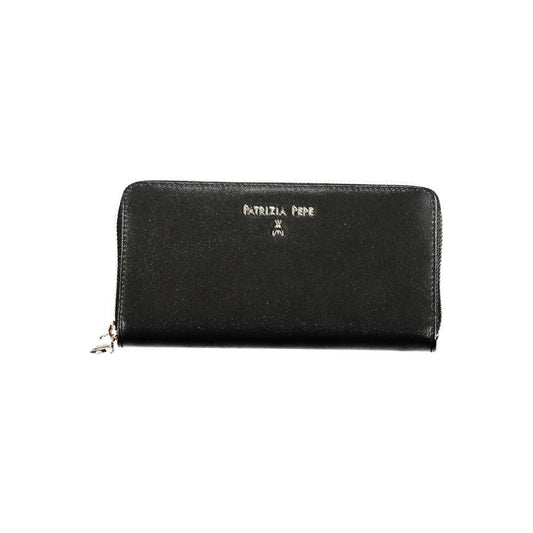 Patrizia Pepe Black Leather Wallet black-leather-wallet-11