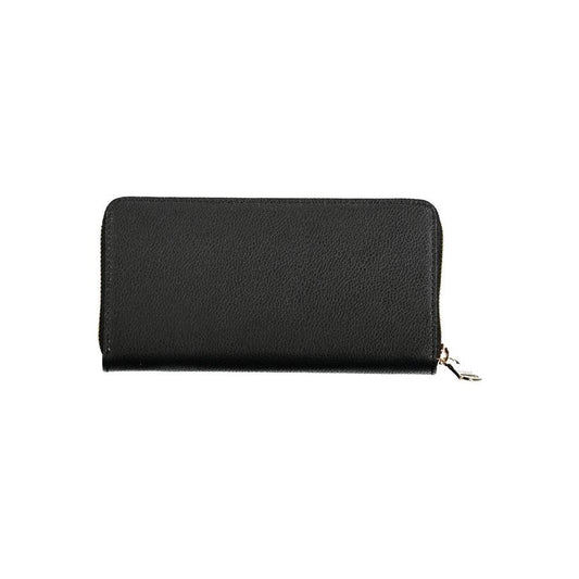 Patrizia Pepe Black Leather Wallet black-leather-wallet-10
