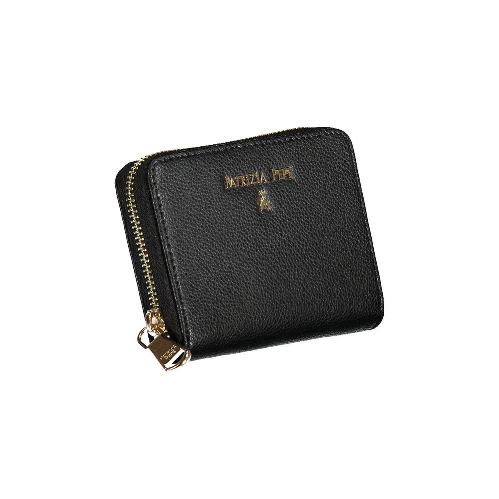 Patrizia Pepe Black Leather Wallet black-leather-wallet-9