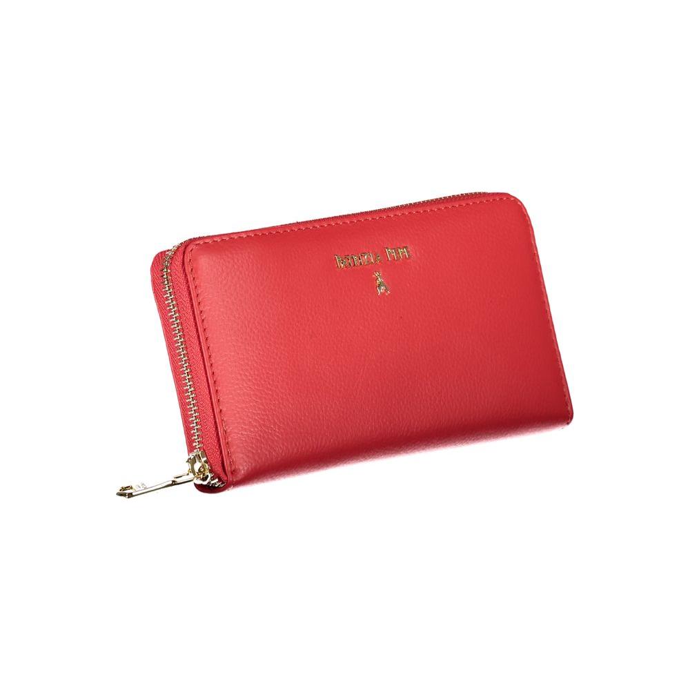 Patrizia Pepe | Chic Pink Zip Wallet With Multiple Compartments| McRichard Designer Brands   