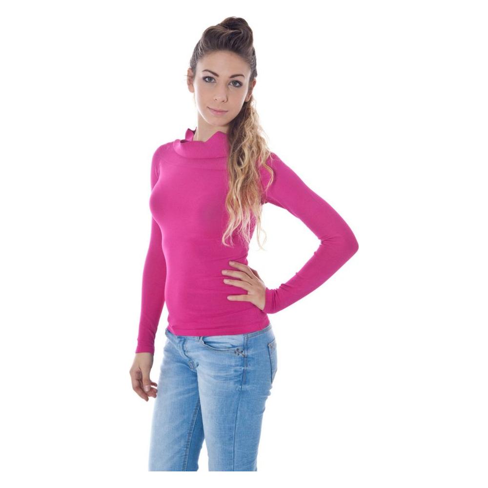 Phard Pink Viscose Sweater pink-viscose-sweater