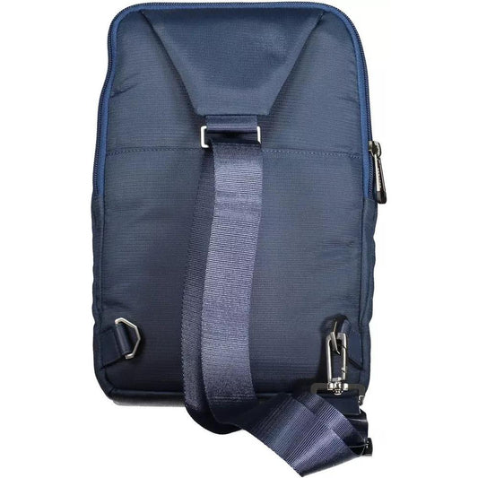 Eco-Friendly Chic Blue Shoulder Bag