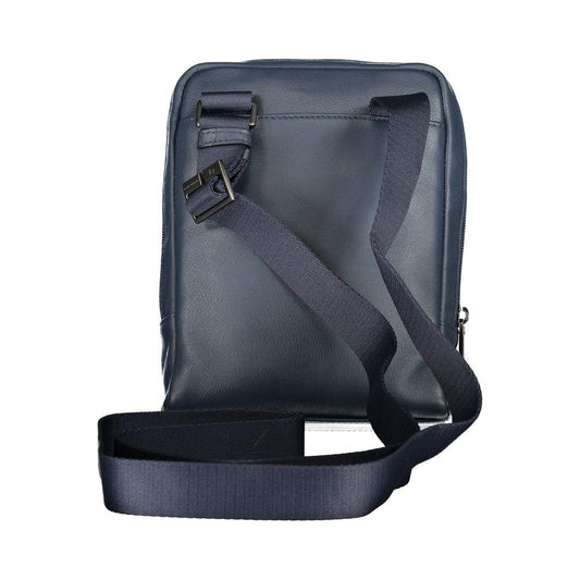 PiquadroChic Blue Leather Shoulder Bag with Contrasting AccentsMcRichard Designer Brands£169.00