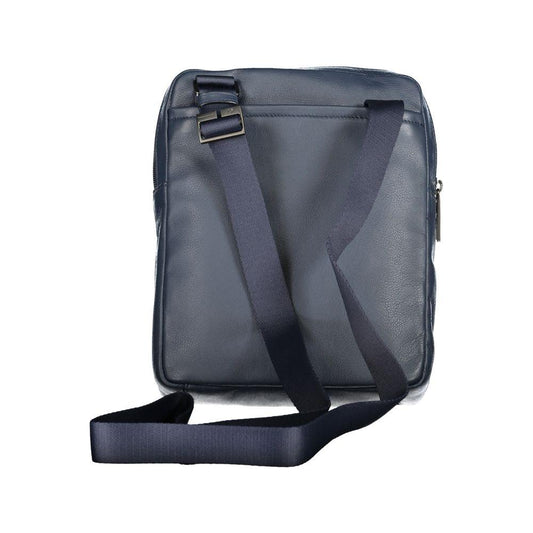 PiquadroElegant Blue Leather Shoulder Bag with Contrasting AccentsMcRichard Designer Brands£179.00