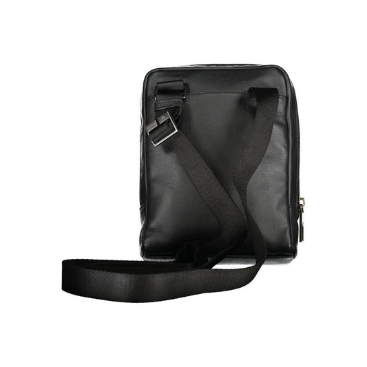 PiquadroElegant Black Leather Shoulder BagMcRichard Designer Brands£169.00