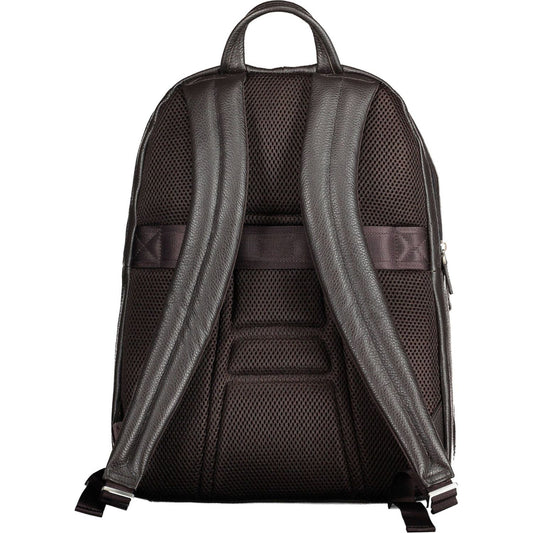 Piquadro Elegant Leather Backpack with Laptop Compartment elegant-leather-backpack-with-laptop-compartment