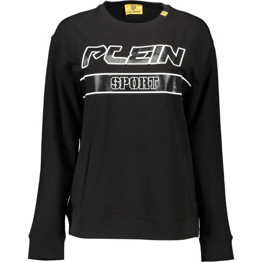 Plein Sport Sleek Long-Sleeve Sweatshirt with Logo Detail sleek-long-sleeve-sweatshirt-with-logo-detail
