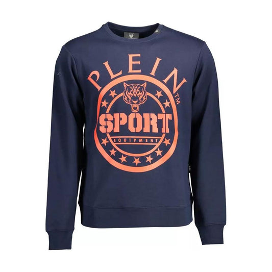 Plein Sport Athletic Blue Long-Sleeved Sweatshirt athletic-blue-long-sleeved-sweatshirt