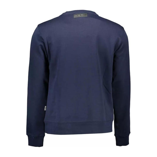 Plein Sport Athletic Blue Contrasting Sweatshirt athletic-blue-contrasting-sweatshirt