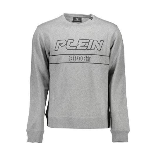 Plein SportSleek Gray Long-Sleeve Sweatshirt with LogoMcRichard Designer Brands£129.00