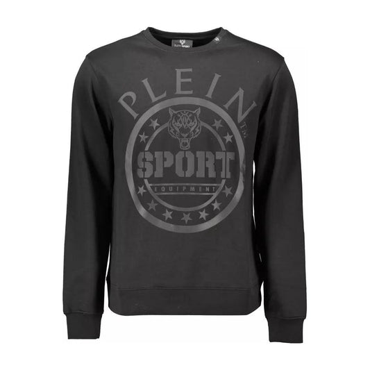Plein Sport Sleek Round Neck Designer Sweatshirt sleek-round-neck-designer-sweatshirt
