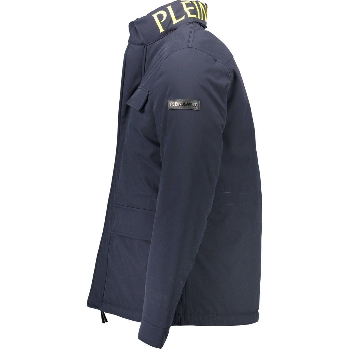 Plein Sport Sleek Long-Sleeved Designer Jacket sleek-long-sleeved-designer-jacket