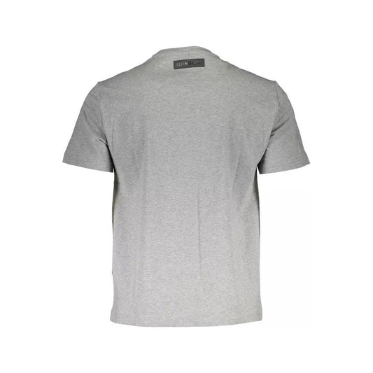 Plein SportChic Gray Short Sleeve Round Neck TeeMcRichard Designer Brands£89.00