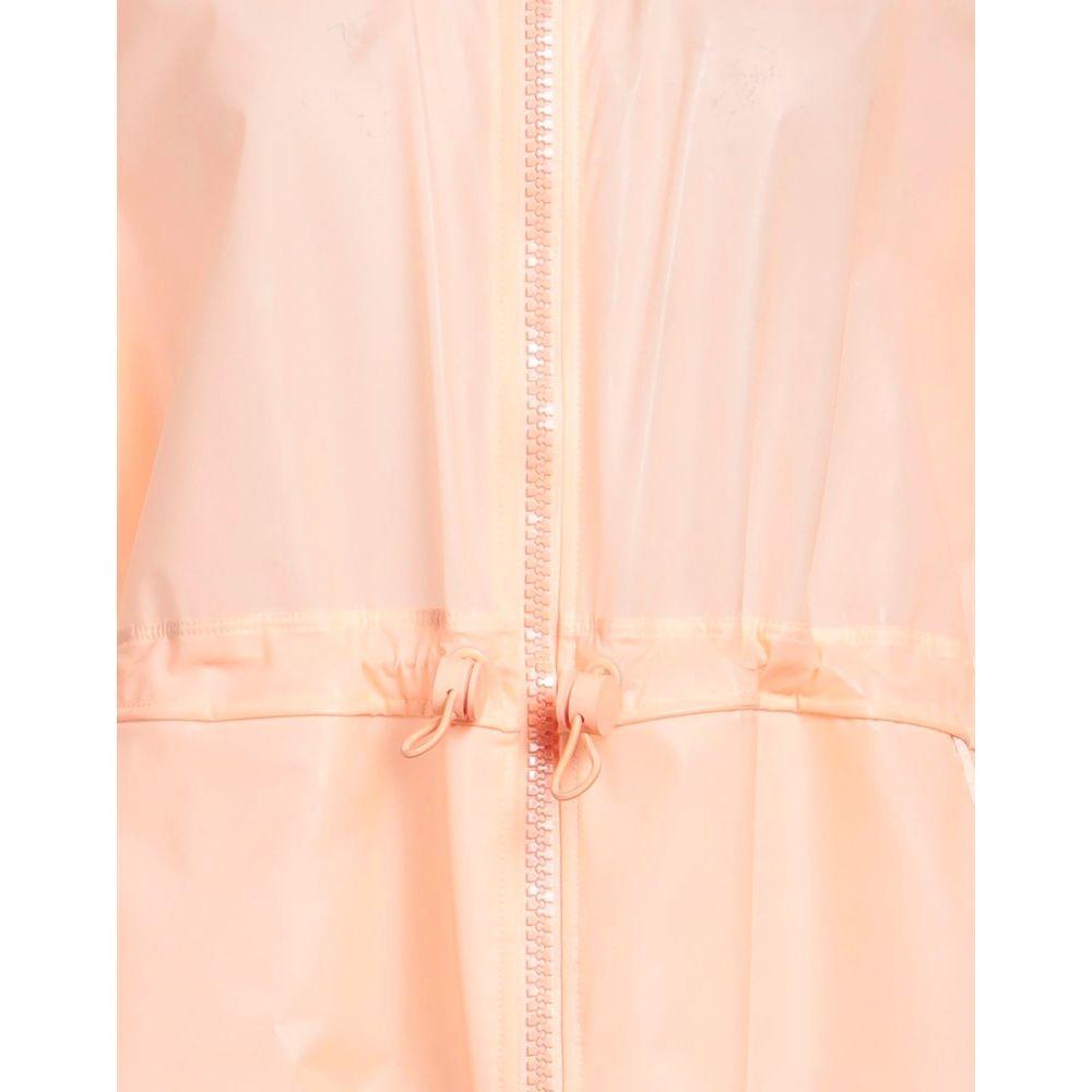 Elisabetta Franchi Powder Pink Long Waterproof Jacket powder-pink-long-waterproof-jacket