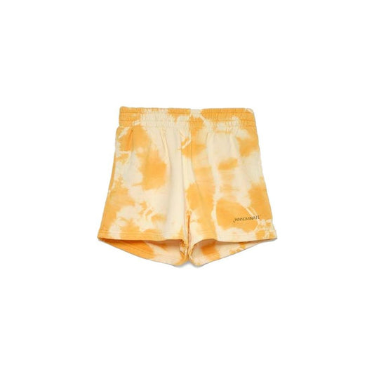 Hinnominate Chic Cotton Shorts with Signature Print orange-cotton-short-1