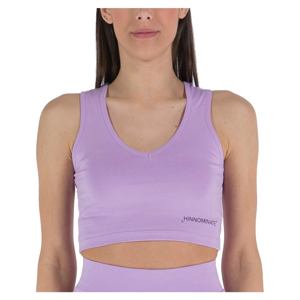 Hinnominate Purple Cotton Tops & T-Shirt purple-cotton-tops-t-shirt-4