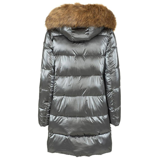 ImperfectElegant Long Down Jacket with Eco-Fur HoodMcRichard Designer Brands£159.00