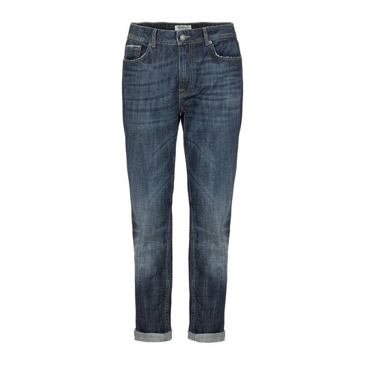 Fred Mello Elegant Cotton-Blend Men's Jeans elegant-cotton-blend-mens-jeans