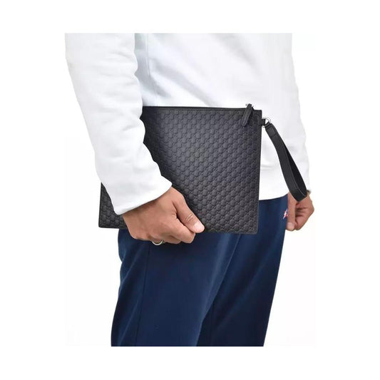 Gucci | Sleek Calfskin Leather Clutch for Men| McRichard Designer Brands   
