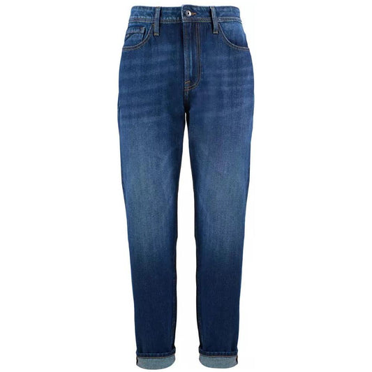 Yes Zee Chic Regular Fit Blue Cotton Jeans for Men chic-regular-fit-blue-cotton-jeans-for-men