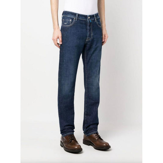 Jacob CohenExclusive Indigo Straight Leg Jeans with Bandana DetailMcRichard Designer Brands£359.00