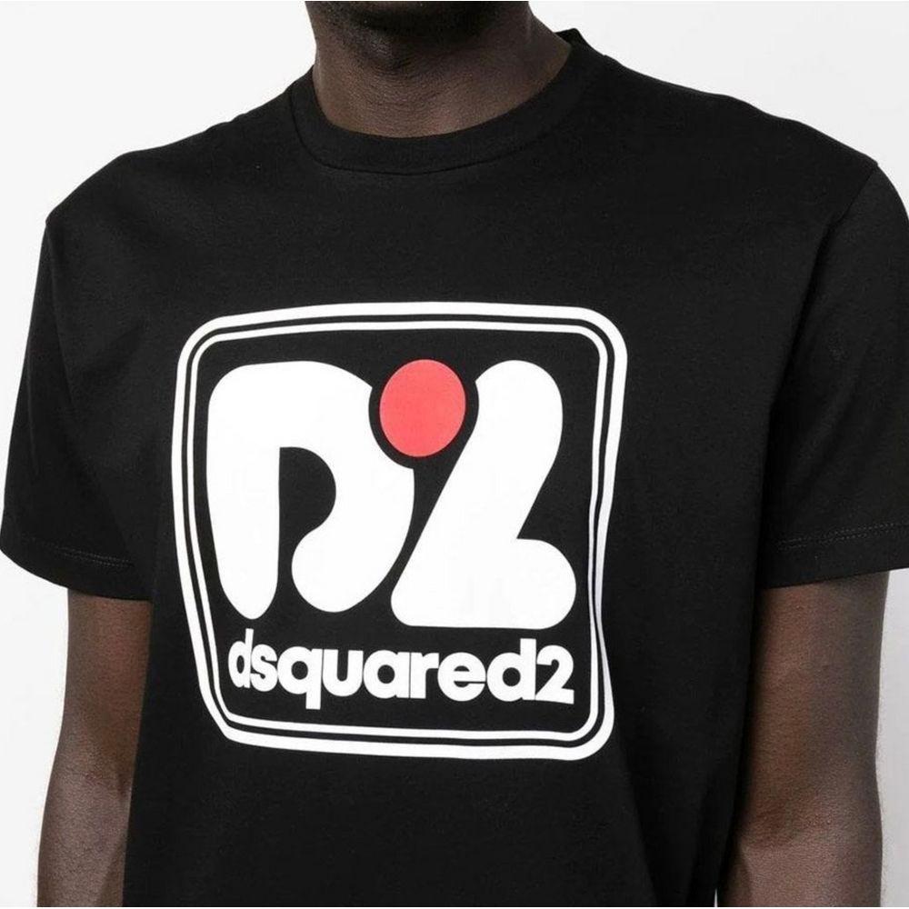 Dsquared²Elevate Your Style with a Chic Black Crew Neck TeeMcRichard Designer Brands£179.00