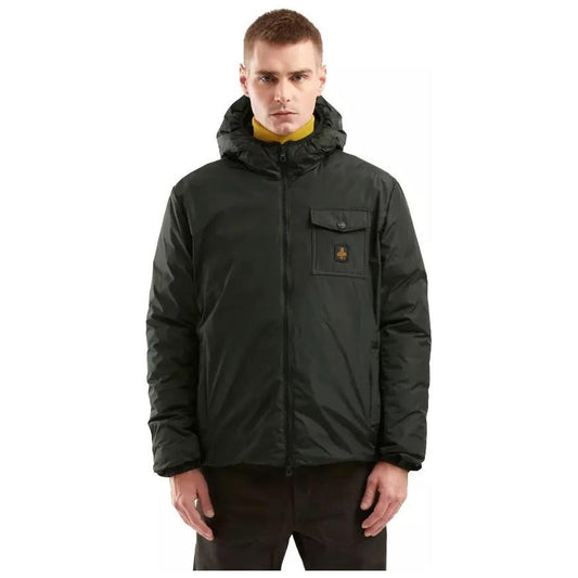 RefrigiwearChic Green Men's Winter Jacket – Smooth & QuiltedMcRichard Designer Brands£179.00