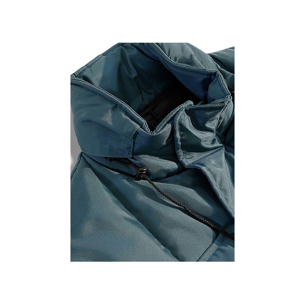 Refrigiwear Chic Light Blue Quilted Jacket light-blue-nylon-jacket-2
