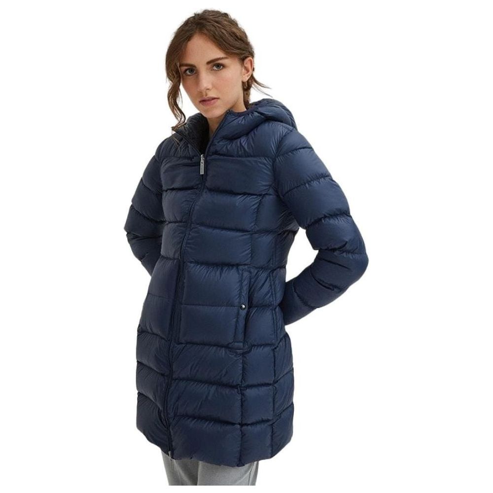 Centogrammi Reversible Centogrammi Luxe Duck Down Jacket blue-nylon-jackets-coat-2