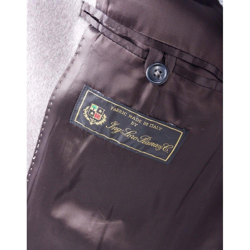 Made in Italy Elegant Virgin Wool Men's Brown Coat brown-wool-vergine-jacket-1