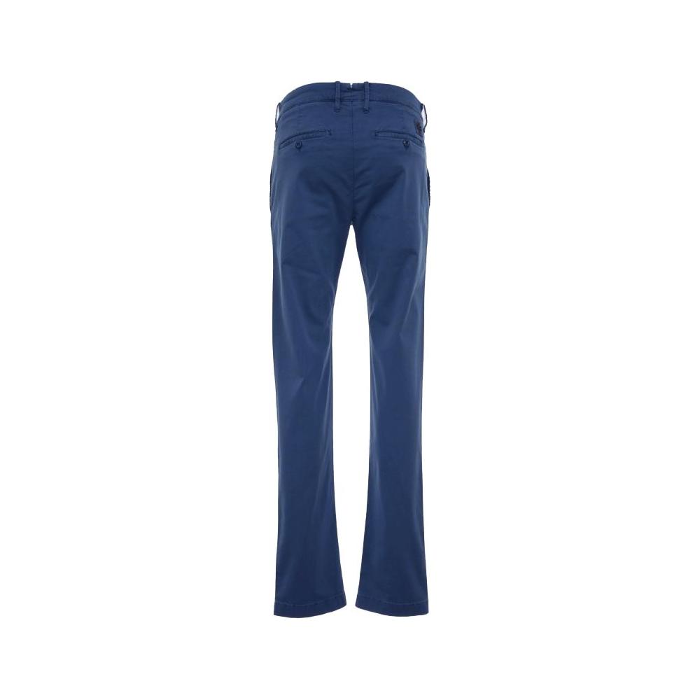 Jacob Cohen Elegant Slim Fit Chino Trousers in Blue elegant-slim-fit-chino-trousers-in-blue