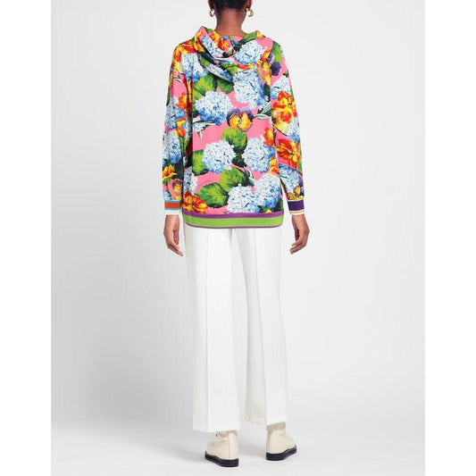 Dolce & Gabbana Iconic Floral Viscose Hoodie iconic-floral-viscose-hoodie