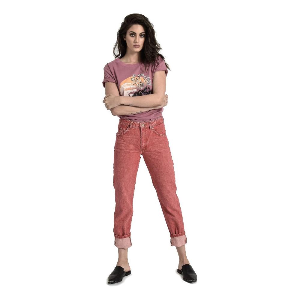 One Teaspoon Red Cotton Jeans & Pant red-cotton-jeans-pant-3