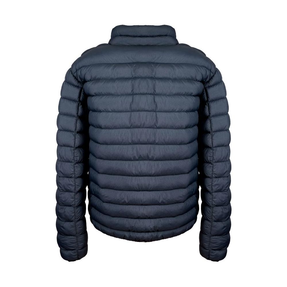 Centogrammi Chic Blue Padded Zip Vest for Men blue-nylon-jacket-2